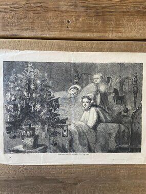 Harpers Weekly, Newspaper, Woodcut Engraving